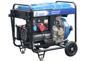 Дизельный генератор ТСС SDG 7000EH3A с АВР 033541 4-х тактный фото
