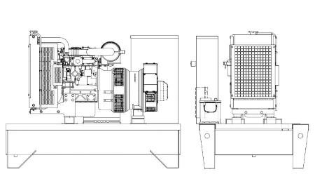 Дизельный генератор Onis Visa BD 30 B