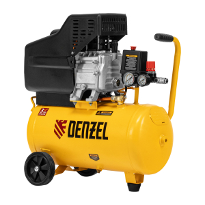 Поршневой компрессор DENZEL DC1500/24 передвижной электрический фото