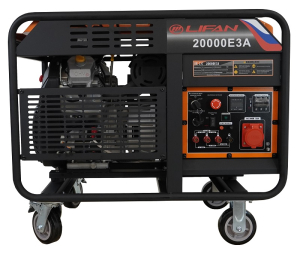 Бензиновый генератор Lifan 20000E3A 00160715 передвижной фото