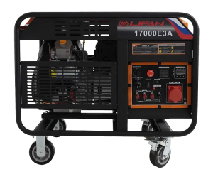 Бензиновый генератор Lifan 17000E3A 00159685 передвижной фото