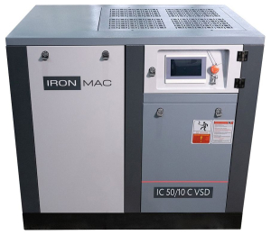 Винтовой компрессор IRONMAC IC 50/10 C VSD (IP55) высокого давления фото