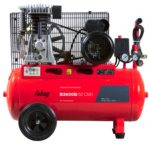 Поршневой компрессор Fubag B3600B/50 CM3 61431371 с ресивером фото
