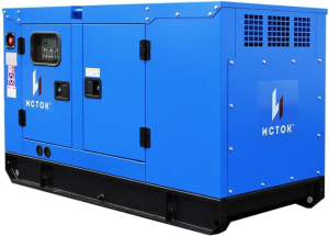 Дизельный генератор Исток АД20С-Т400-РПМ15 в кожухе с АВР  синхронный фото