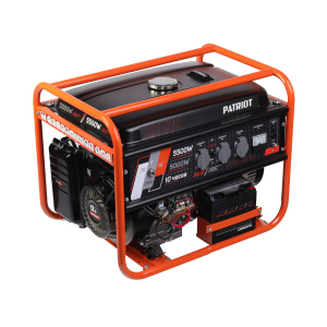 Бензиновый генератор PATRIOT SRGE 6500 E 474103171 передвижной фото
