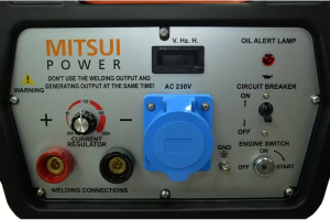 Бензиновый генератор Mitsui ZMW 200 DC  сварочный фото