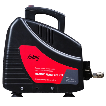 Поршневой компрессор  HANDY MASTER KIT + 5 предметов