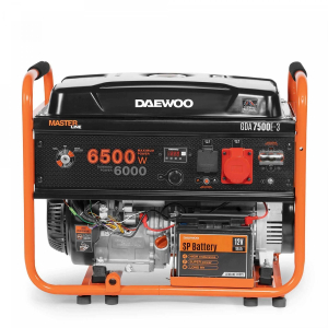 Генераторная бензиновая станция DAEWOO GDA 7500E-3 фото