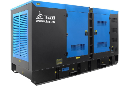 Дизельный генератор  ЭД-250-Т400 с АВР в шумозащитном кожухе на прицепе