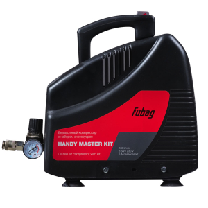 Поршневой компрессор Fubag HANDY MASTER KIT + 5 предметов 646028 безмасляный фото