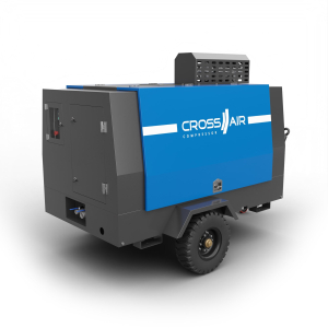 Винтовой компрессор CrossAir Borey102-7FZ дизельный передвижной фото