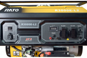 Бензиновый генератор RATO R3000E-L2 электростартер  синхронный фото