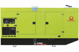Дизельный генератор PRAMAC GSW415P 3-фазный в кожухе  фото