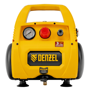 Поршневой компрессор DENZEL РС 1/6-180 передвижной электрический фото