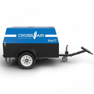 Винтовой компрессор CrossAir Borey41-7F дизельный передвижной фото