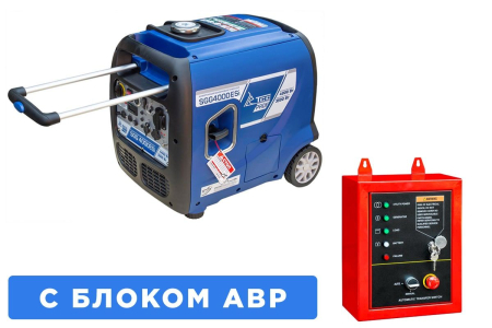Бензиновый генератор  SGG 4000ESi с блоком АВР