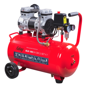 Поршневой компрессор Fubag OLS 180/24 CM1.2 SET 4.1 646069 безмасляный фото