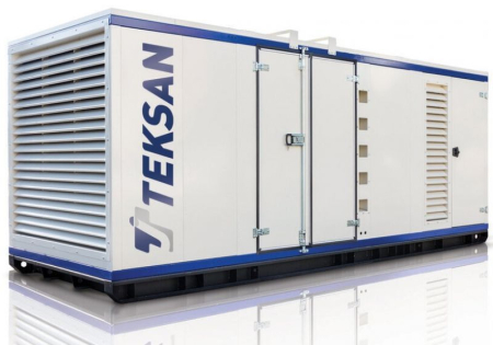 Дизельный генератор  TJ1000PE5L в кожухе