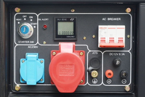 Дизельный генератор ТСС SDG 7000EH3A в погодозащитном кожухе  фото