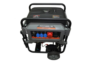 Бензиновый генератор Mitsui ZM 11000 E-3  передвижной фото