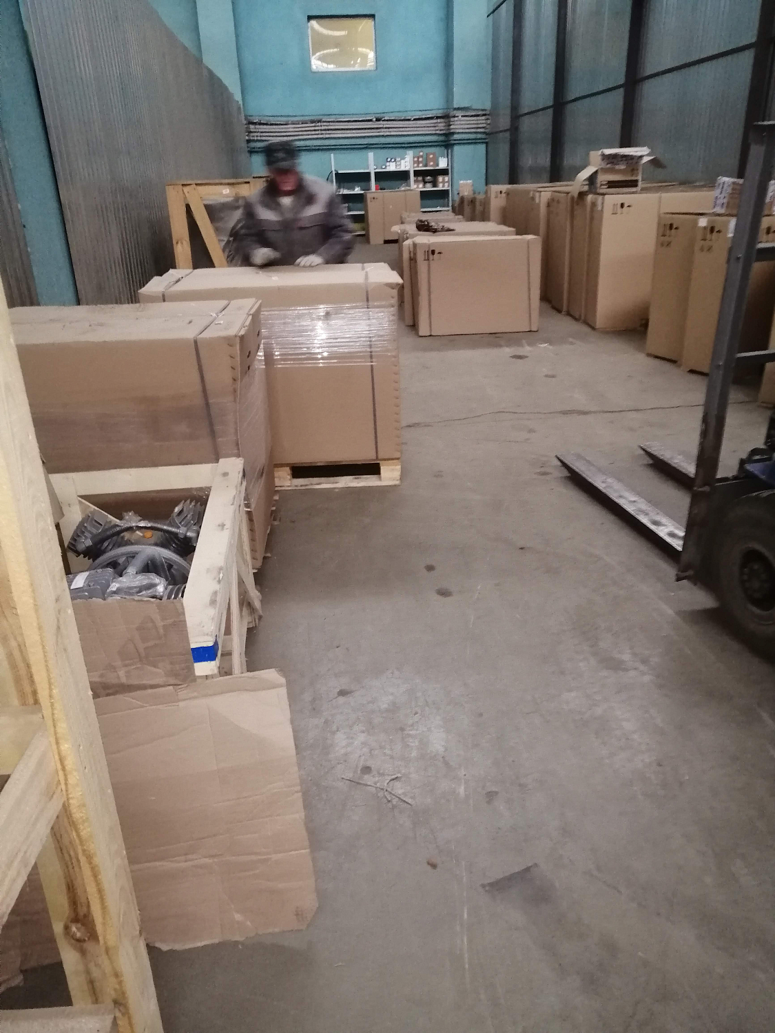 Пополнение склада в Воронеже