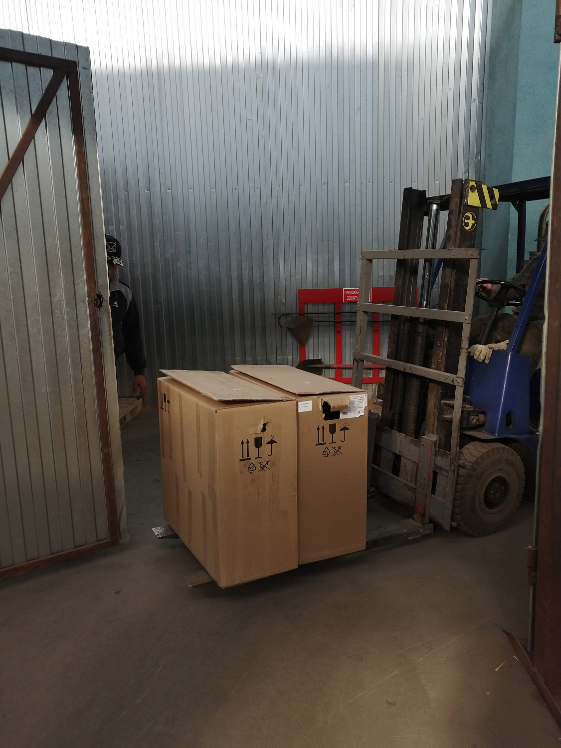 Отгрузка компрессора LB30A на ресивере 50 литров