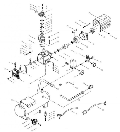 MOTOR POWER CORD