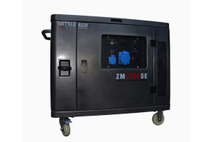 Бензиновый генератор Mitsui ZM 7000 SE  бесшумный (тихий) фото