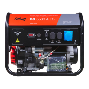 Бензиновый генератор Fubag BS 5500 A ES 646279 фото