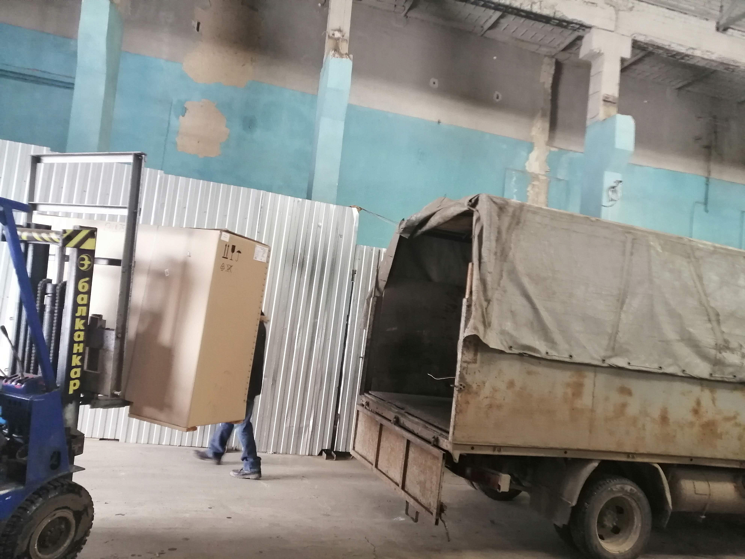 Отгрузка компрессора СБ4/Ф-270.LB75 в Воронеже