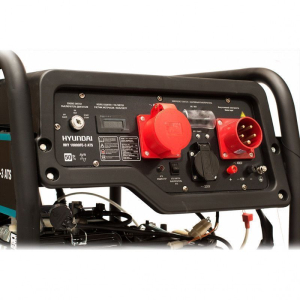 Бензиновый генератор Hyundai HHY 10000FE-3 ATS с автозапуском  передвижной фото