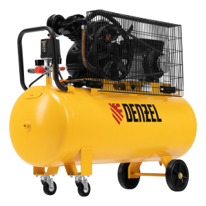 Поршневой компрессор DENZEL BCV2200/100 масляный с ременным приводом фото