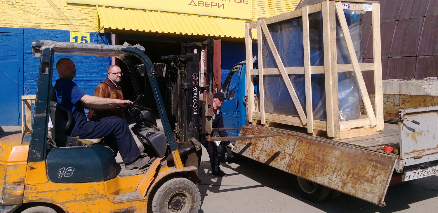 Отгрузка винтового компрессора REMEZA ВК15Е-15-500Д