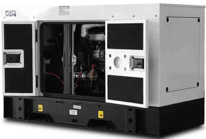 Дизельный генератор Амперос АД 16-Т230 в кожухе с АВР  промышленный фото