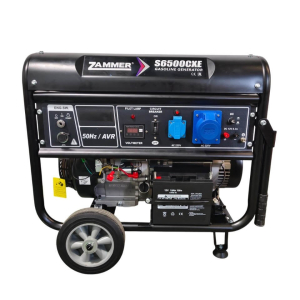 Бензиновый генератор Zammer S6500CXE S6500CXE передвижной фото