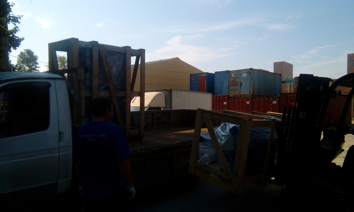 Отгрузка ресиверов, поршневых и винтовых компрессоров Remeza