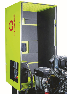 Дизельный генератор PRAMAC GBW15Y 1-фазный в кожухе  Дизельный генератор PRAMAC GBW15Y 1-фазный в кожухе  фото