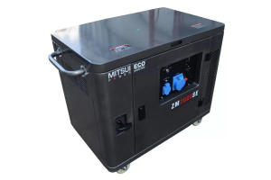 Бензиновый генератор Mitsui ZM 7000 SE  бесшумный (тихий) фото