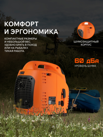Бензиновый генератор  GP 2000 i
