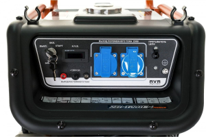 Бензиновый генератор Zongshen KB 5000 E 1T90DF501 передвижной фото