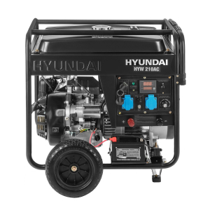 Бензиновый генератор Hyundai HYW 210AC  передвижной фото