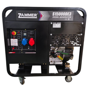 Дизельный генератор Zammer S15000DE3 S15000DE3 передвижной фото