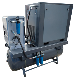 Винтовой компрессор IRONMAC IC 20/10 C VSD DF 500L высокого давления фото