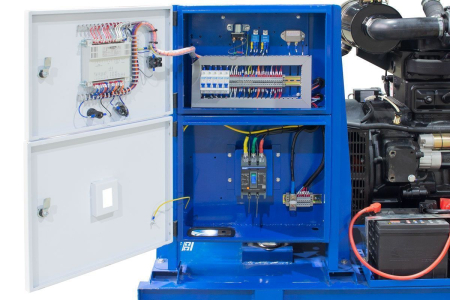 Дизельный генератор  АД-60С-Т400 в погодозащитном кожухе