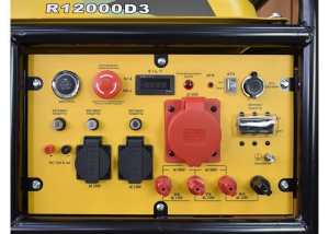 Бензиновый генератор RATO R12000DA-T э/c + подготовка к автозапуску  фото