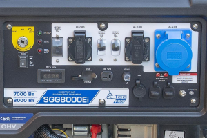 Бензиновый генератор ТСС SGG 8000Ei с блоком АВР 111113 (инверторный) фото