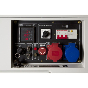 Дизельный генератор Hyundai DHY 8500 SE-T  портативный фото