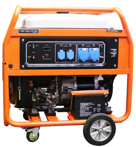 Бензиновый генератор Zongshen PB 18000 E 1T90DF180 передвижной фото