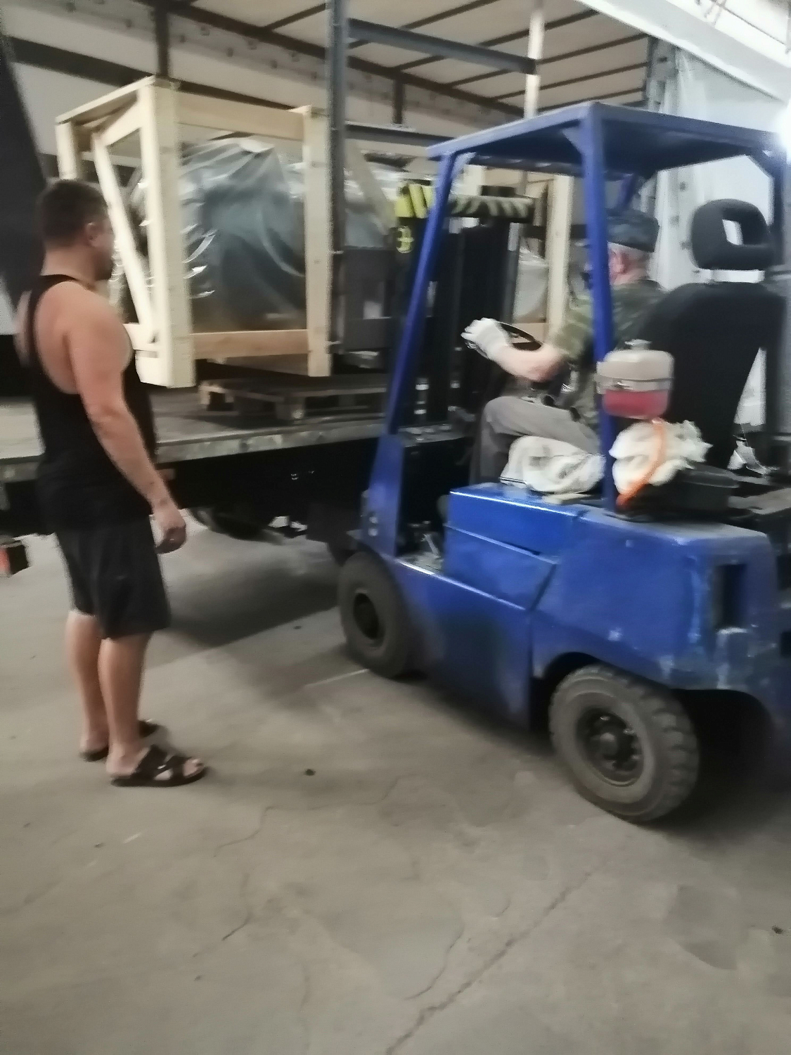 Отгрузка ВК75Р-7,5 и ресивера в Воронеже