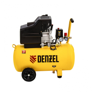 Поршневой компрессор DENZEL DC1700/50 передвижной электрический фото